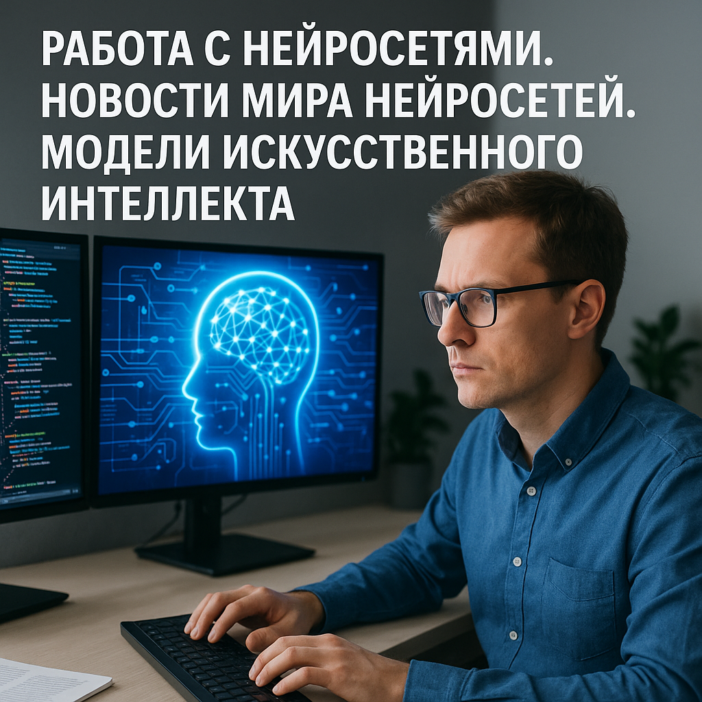 Работа с нейросетями: Последние новости мира нейросетей и модели ИИ