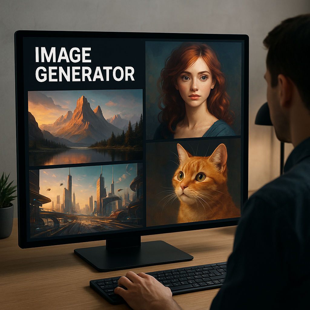 Топ-5 генераторов изображений: создайте уникальный контент с помощью ИИ!