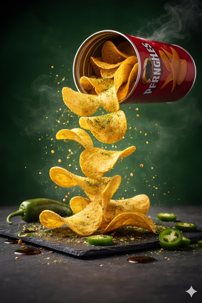 Cheese Chips Deluge Product Shot