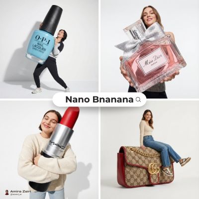 Fashion Playful Oversized Prop Editorial