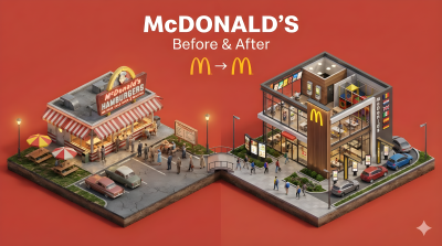 Miniature Before After Diorama