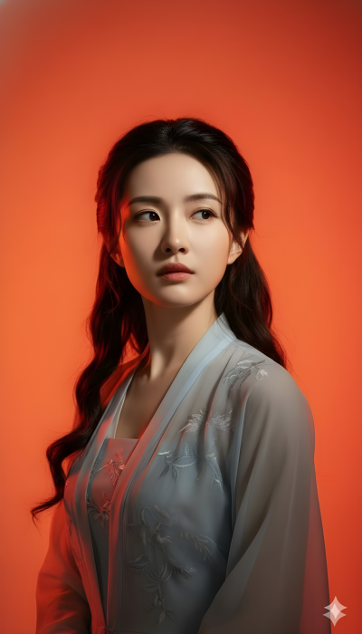 Heroic Dramatic Studio Portrait