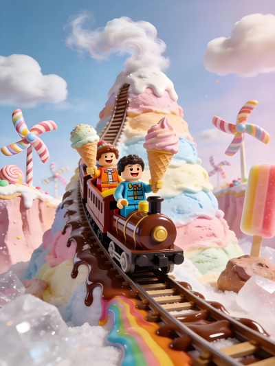 Lego Candy River Adventure