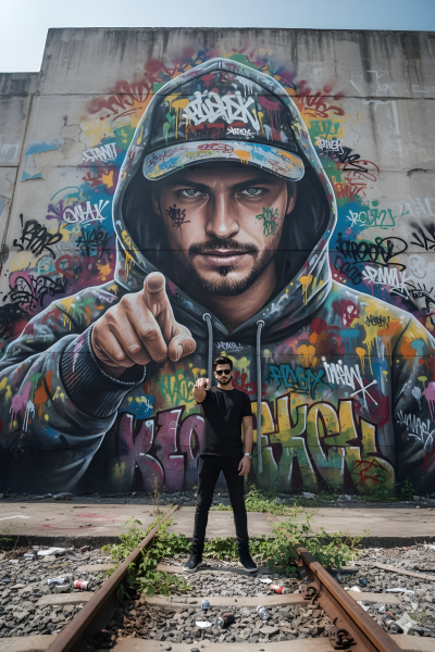 Hyper Realistic Graffiti Breakthrough