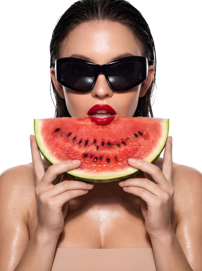 Studio High Key Watermelon Babe