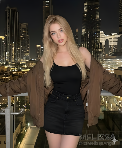 Dubai Night Blonde Supermodel