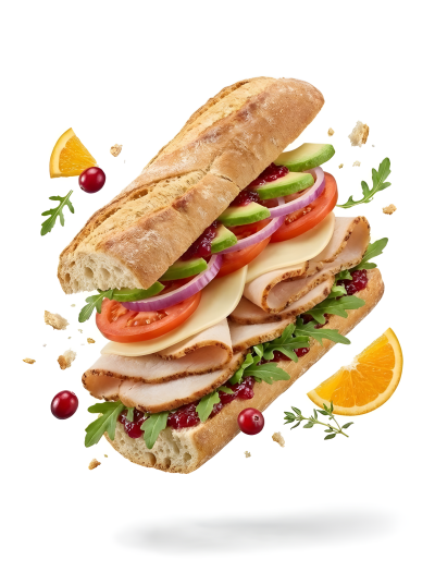 Floating Food Commercial Photography