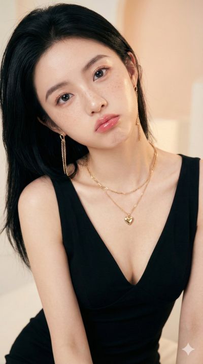 Coquettish Portrait Closeup