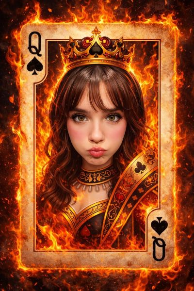 Blazing Queen Of Spades