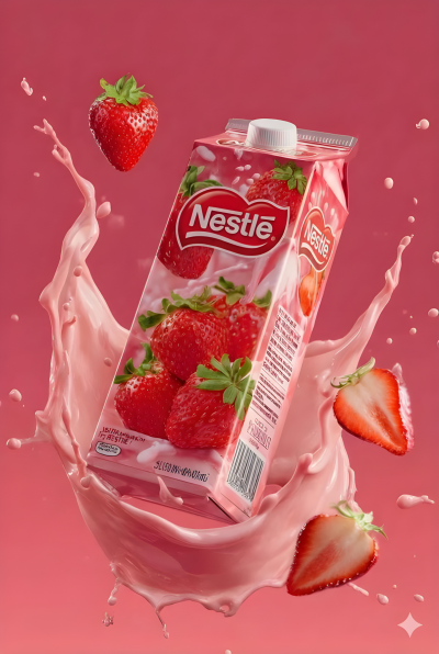 Strawberry Juice Commercial Pack