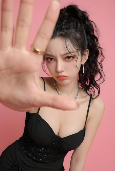 Cute Yet Fierce Girl