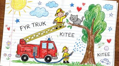 Draw Content In A Notebook Paper Style