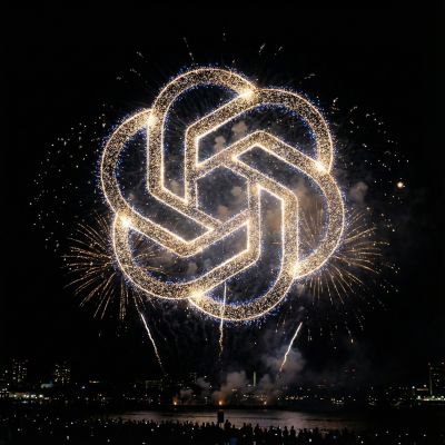 Brilliant Bloom In The Night Sky