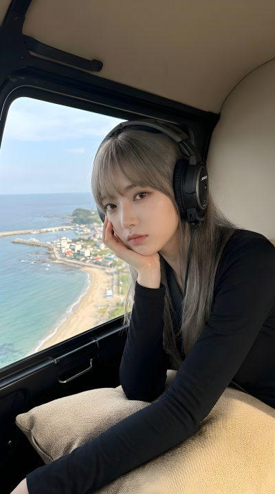 Quiet Moments Above The Coast