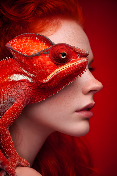 Hyper Realistic Surreal Portrait