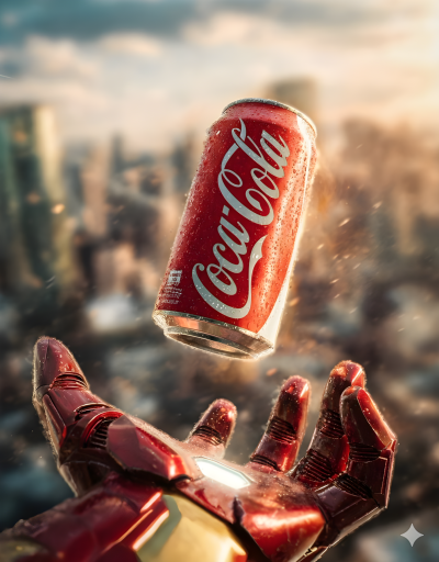 Iron Man Coca Cola