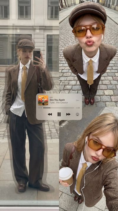 Urban Street Style Editorial Collage