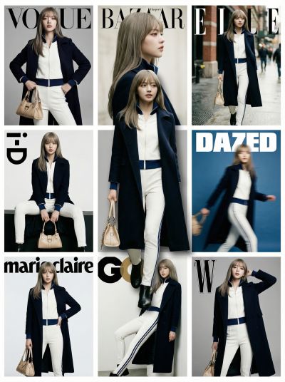 33 Editorial Grid With 3D Pop Out