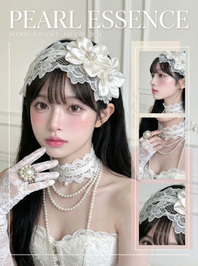 Fashionable Portrait Collage Cover Creation