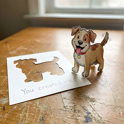 Whimsical Handmade Paper Art Creations