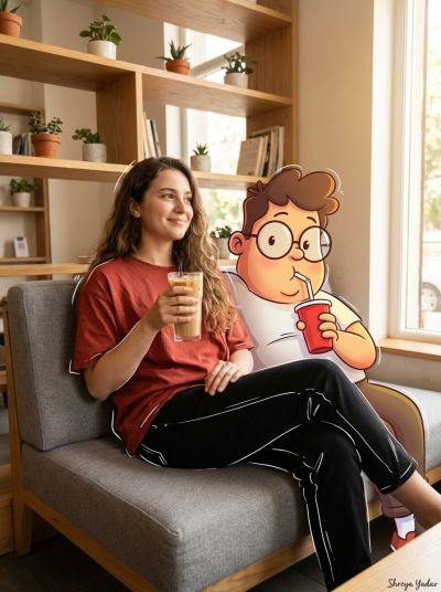 Cinematic Mixed Media Portrait