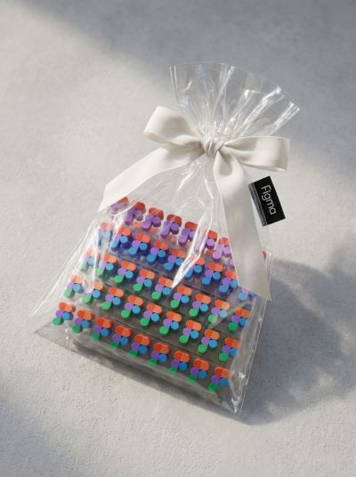 Objects In Transparent Plastic Bags