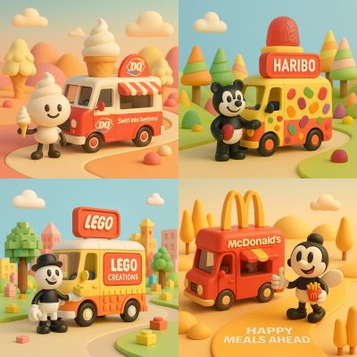 3D Snack Cartoon World