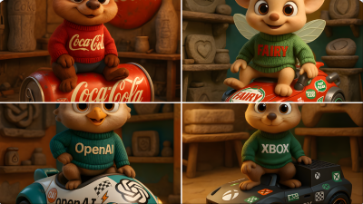 Branded 3D Cartoon Animals