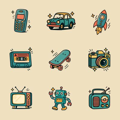 Retro Icons