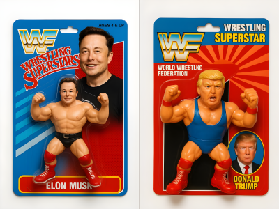 90S Style Wrestling Characters