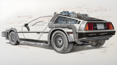 Detailed Technical Drawing