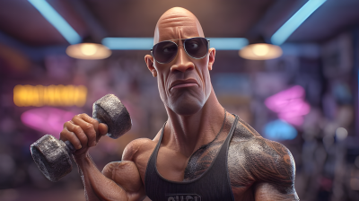 Exaggerated Hd Full Body Comic