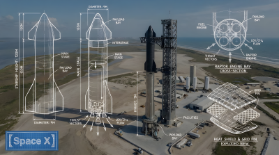 Spacex Engineering Schematics And Blueprint Lines