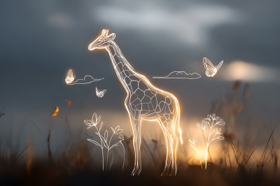 Minimalist Childrens Drawing Style