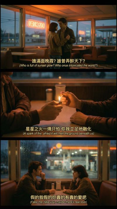 Lyric Inspired Cinematic Imagery