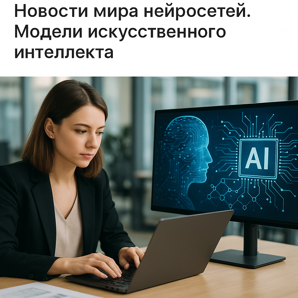 Работа с нейросетями: последние новости мира нейросетей и инновационные модели ИИ