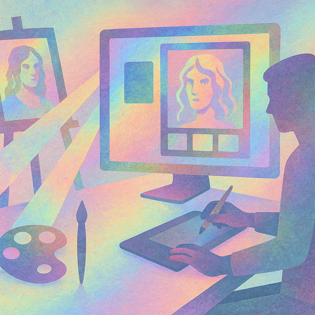 How a Local Artist Used Image Generators to Transform Their Creative Workflow